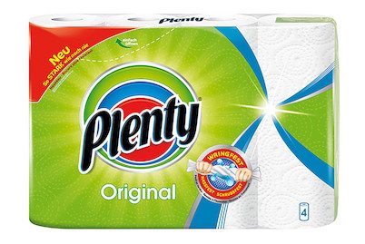 Plenty Original Haushaltstücher 4x45 Blatt