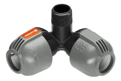 Gardena, GARDENA Sprinklersystem 02783-20 Winkelstück 26,44 mm (3/4) AG