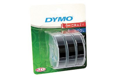 DYMO, DYMO 3D-Pr&auml;geband 9mmx3m S0847730 schwarz 3 St&uuml;ck