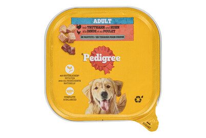 Pedigree -  Adult in Terrine mit Truthahn & Poulet Schale 300g, 300 g