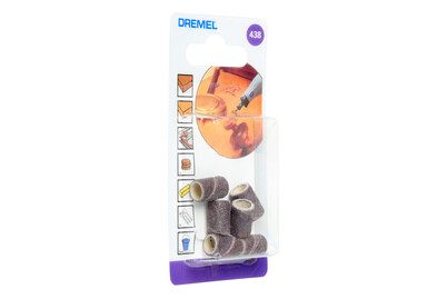 Dremel, Dremel 438 2615043832 Schleifhülse Körnung 120 (Ø) 6.4 mm 6 St.