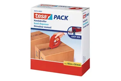 tesa, TESA Abroller 50mm&times;66m 607600001 orange