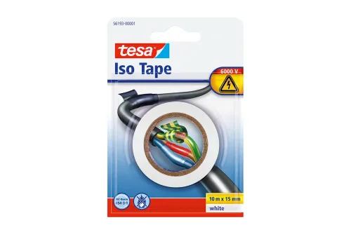 tesa, TESA Isolierband Iso Tape 15mmx10m 561930000 weiss