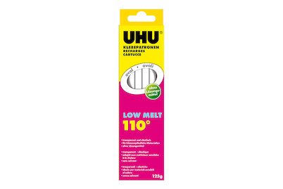UHU, UHU Heißklebesticks 170 mm Transparent 10 St.