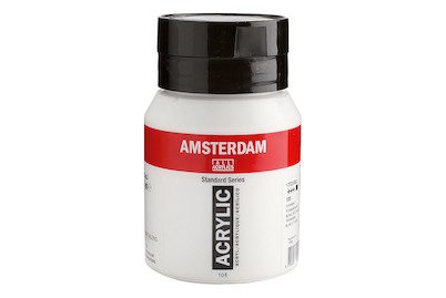 Amsterdam, Acrylfarbe Amsterdam 500ml 17721052 Titanweiss
