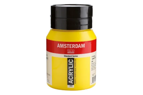 Amsterdam, Acrylfarbe Amsterdam 500ml 17722682 Azo gelb hell