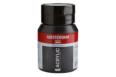 Amsterdam, Acrylfarbe Amsterdam 500ml 17727352 oxidschwarz