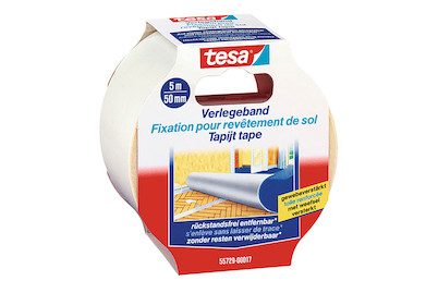 tesa, Tesa - Verlegeband, 50mm / 5m, Weiss