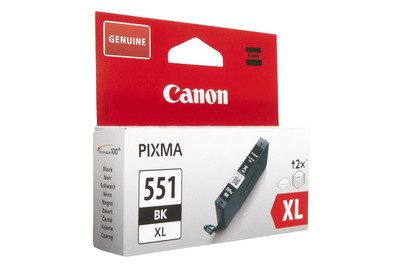 Canon, CANON Tintenpatrone XL schwarz CLI-551XLBK PIXMA MG5450 11ml