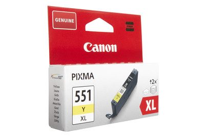 Canon, CANON Tintenpatrone XL yellow CLI-551XLY PIXMA MG5450 11ml