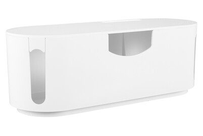 D-Line Kabelmanagement-Box Weiss | 32 × 12 cm