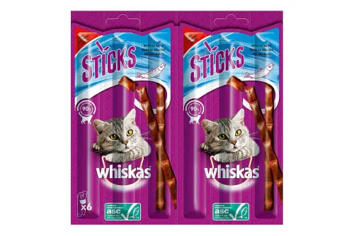 whiskas - Whiskas Sticks Lachs 6x6g, 36g