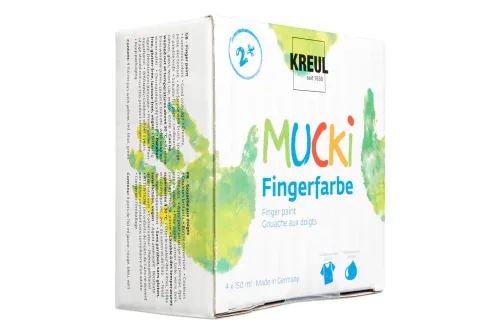 KREUL, KREUL Fingerfarben 150ml 2314 4 Farben