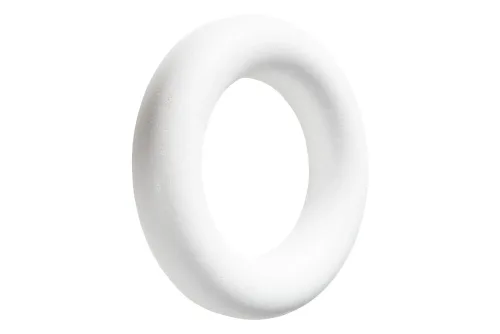 Glorex Styroporhalbring | ⌀ 30 cm