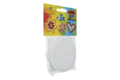 Hama Stiftplatten-Set Kreis, Quadrat, Sechseck | 3 Stück