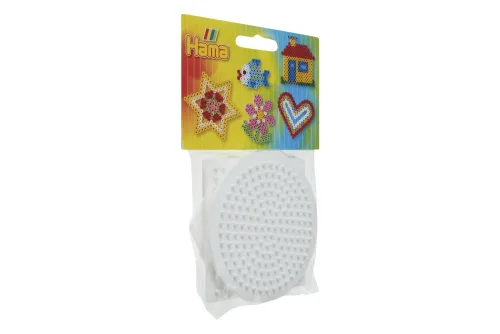 Hama Stiftplatten-Set Kreis, Quadrat, Sechseck | 3 Stück