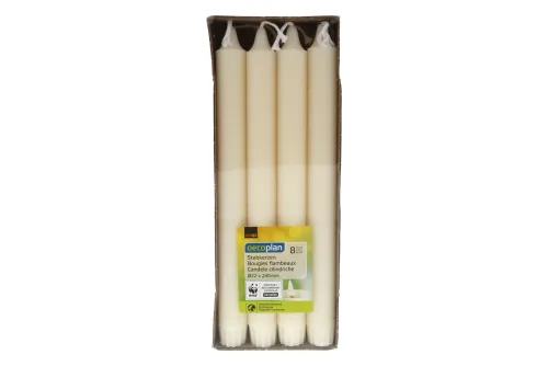 Oecoplan, Oecoplan Leuchterkerzen 22x240mm creme