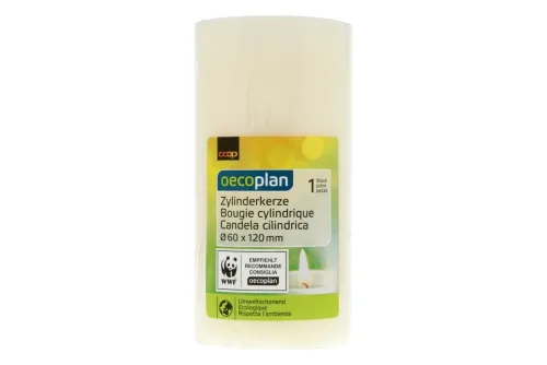 Oecoplan, Oecoplan Zylinderkerze creme 60x120mm