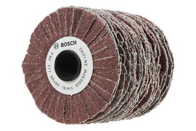 Bosch Home and Garden 1600A00152 Flexible Schleifwalze 60 mm Körnung 80 1 St. Passend für PRR 250