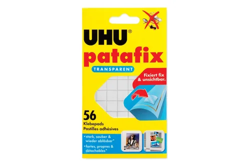 UHU, UHU Patafix Klebepads 48815 transparent 56 St&uuml;ck