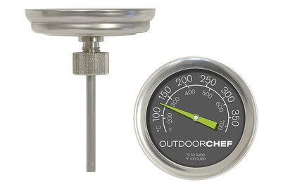 OUTDOORCHEF, Outdoorchef Thermometer - Grill Ersatzteil (Silber)