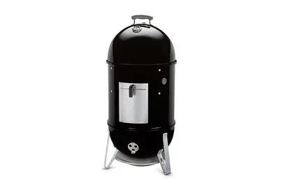 WEBER, Weber Smokey Mountain Cooker Smoker 47cm Holzkohlegrill – Weber Holzkohlegrill/Kohlegrill – black