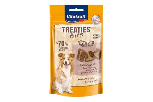 Vitakraft Treaties Bits Hundesnack Leberwurst