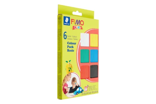 STAEDTLER, FIMO Modelliermasse 6x42g 803201 basic