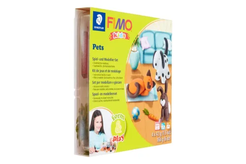 STAEDTLER, FIMO form&play 4x42g 803402LY Set Pet