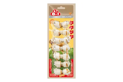 8in1, 8in1 Delights Kauknochen Hähnchenfleisch XS 7 Stück