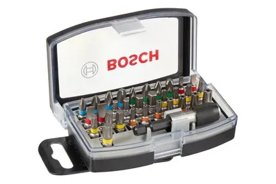 Bosch Accessories, Bosch Accessories 2607017319 Bit-Set 32teilig Außen-Sechskant