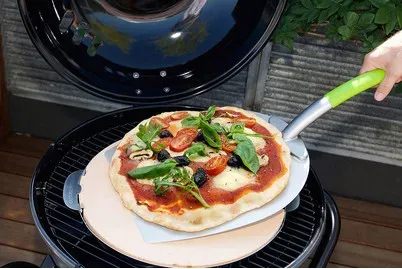 Outdoorchef, OUTDOORCHEF Pizza Schaufel – Grillzange/Grillbesteck – grün