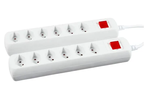 STEFFEN, STEFFEN Steckdosenleiste 1,5m 207603216S weiss 6 Stecker