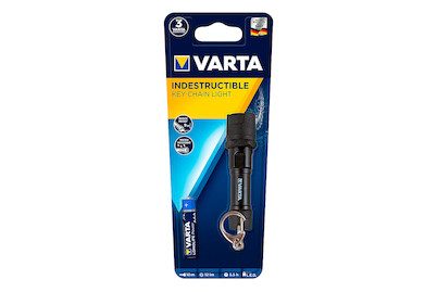 VARTA, Varta Indestructible Key Chain Light LED Mini-Taschenlampe batteriebetrieben 12 lm 3.5 h 19 g