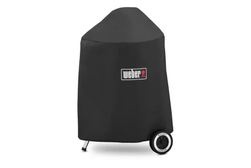 WEBER, Weber Premium 47cm Premium-Abdeckhaube – Weber Grillabdeckung/Grill Abdeckhaube – schwarz