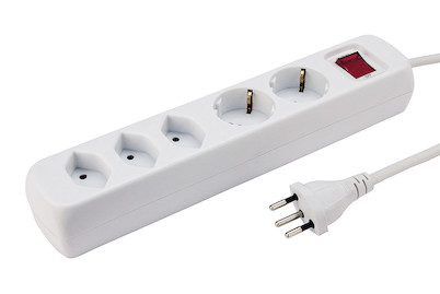 Steckdosenleiste Stubea Power Easy | 1.5 m | 3 × T13 | 2 × CEE 7/4