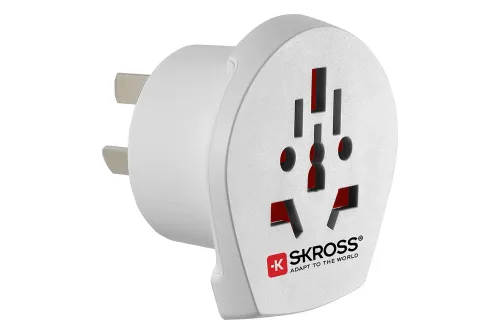 SKROSS, Skross 1.500222-E Reiseadapter CA W to AUS/CHINA
