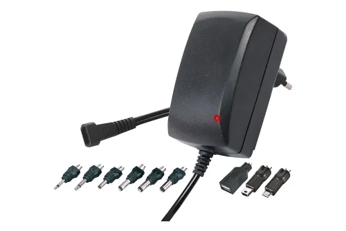 STEFFEN, Steffen Regulierbares Netzgerät – PC Kabel/PC Adapter