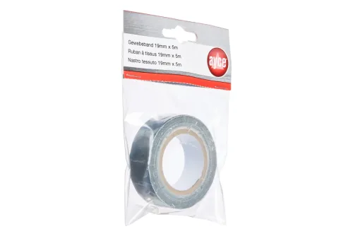 Ayce, Gewebeband 19mmx5m schwarz