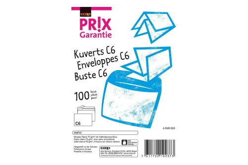 Prix Garantie, Prix Garantie Kuvert C6 100 Stück