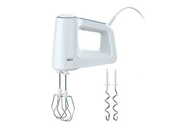 Braun, Braun - Handmixer MultiMix 3 HM3100WH Weiss, One Size