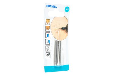 Graviermesser 0,8 mm Dremel 105 Dremel 26150105JA Schaft-Ø 3.2 mm 3 St.