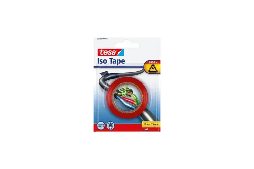 tesa, TESA Isolierband Iso Tape 15mmx10m 561930000 rot