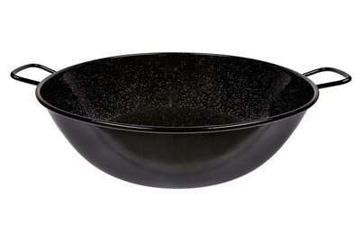 Garcima, Garcima A620E Pfanne – Grillschale/Grillpfanne/Grillgeschirr – schwarz