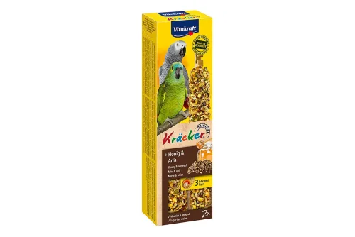Vitakraft Kräcker® Honig-Anis Papagei 2er
