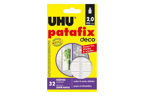UHU, UHU Patafix Klebepads 47910 beige 32 St&uuml;ck