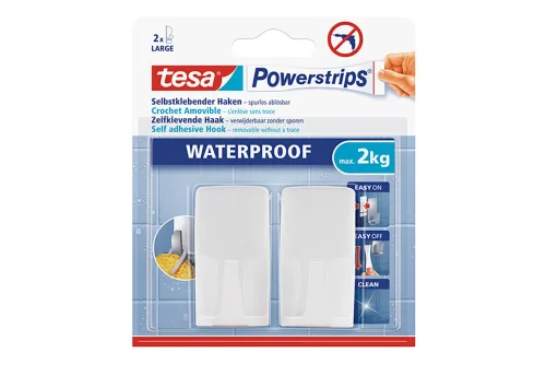 tesa, TESA Powerstrips Haken Wave 597010000 weiss