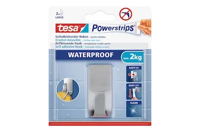 tesa, TESA Powerstrips Haken Zoom 597070000 grau