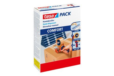 Tesa, tesa Handabroller 6400 Rollenbremse verstellbar für Bandbreite max. 50 mm