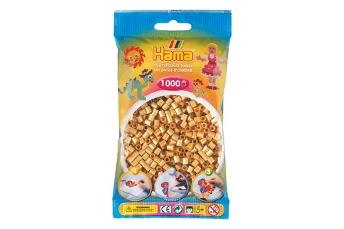 Hama Bügelperlen Gold Mix